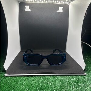 Prada Men's Glasses in Dark Blue